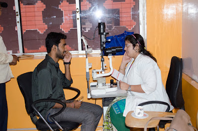 Eye Testing Camp at VeeTechnologies 2015