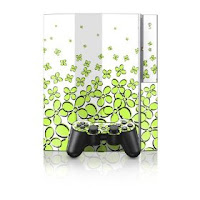 Cool Green Daisies PS3 Skins