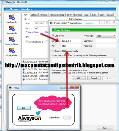 Langkah Menggunakan SSH 3