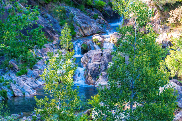 Imagen de cascada en el Pozo del Arco