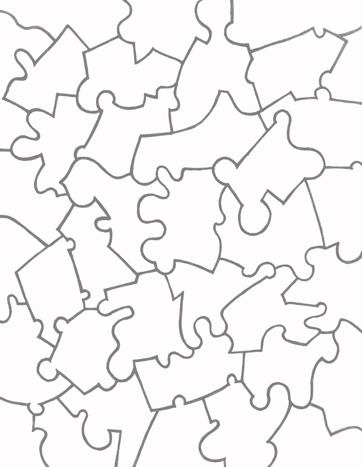 paper jigsaw puzzle templates learn to coloring