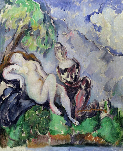 Bathsheba by Paul Cezanne, Illustrated Bible Stories, Old Testament Stories, Religious art, Sacred art, Hebrew events