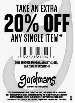 gordmans coupons 2018