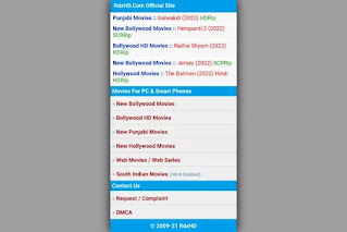 Rdxhd 2022 Download Latest Bollywood Movies 300MB Movies