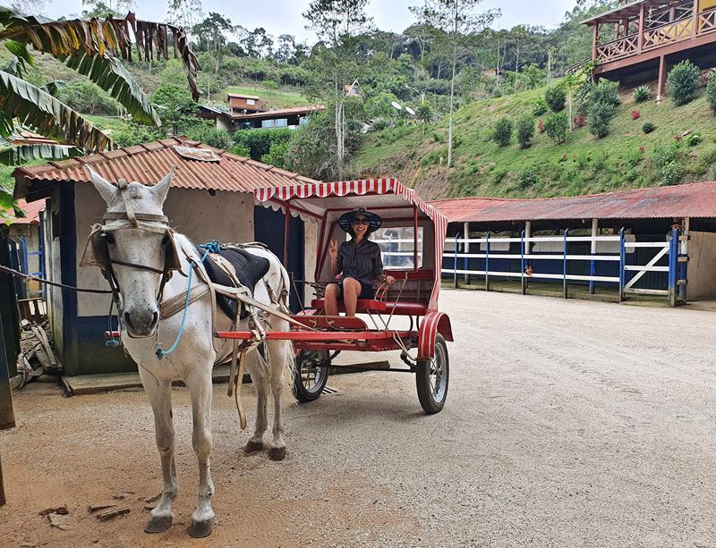 Hotel Fazenda China Park, como ir de ônibus