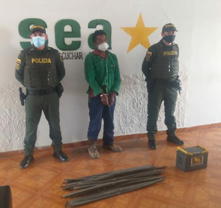 https://www.notasrosas.com/Policía Nacional lo captura por hurtar en Cerrejón, para vender en el mercado ilegal