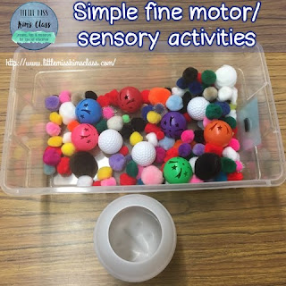 Fine Motor/ Sensory Activities for Special Education