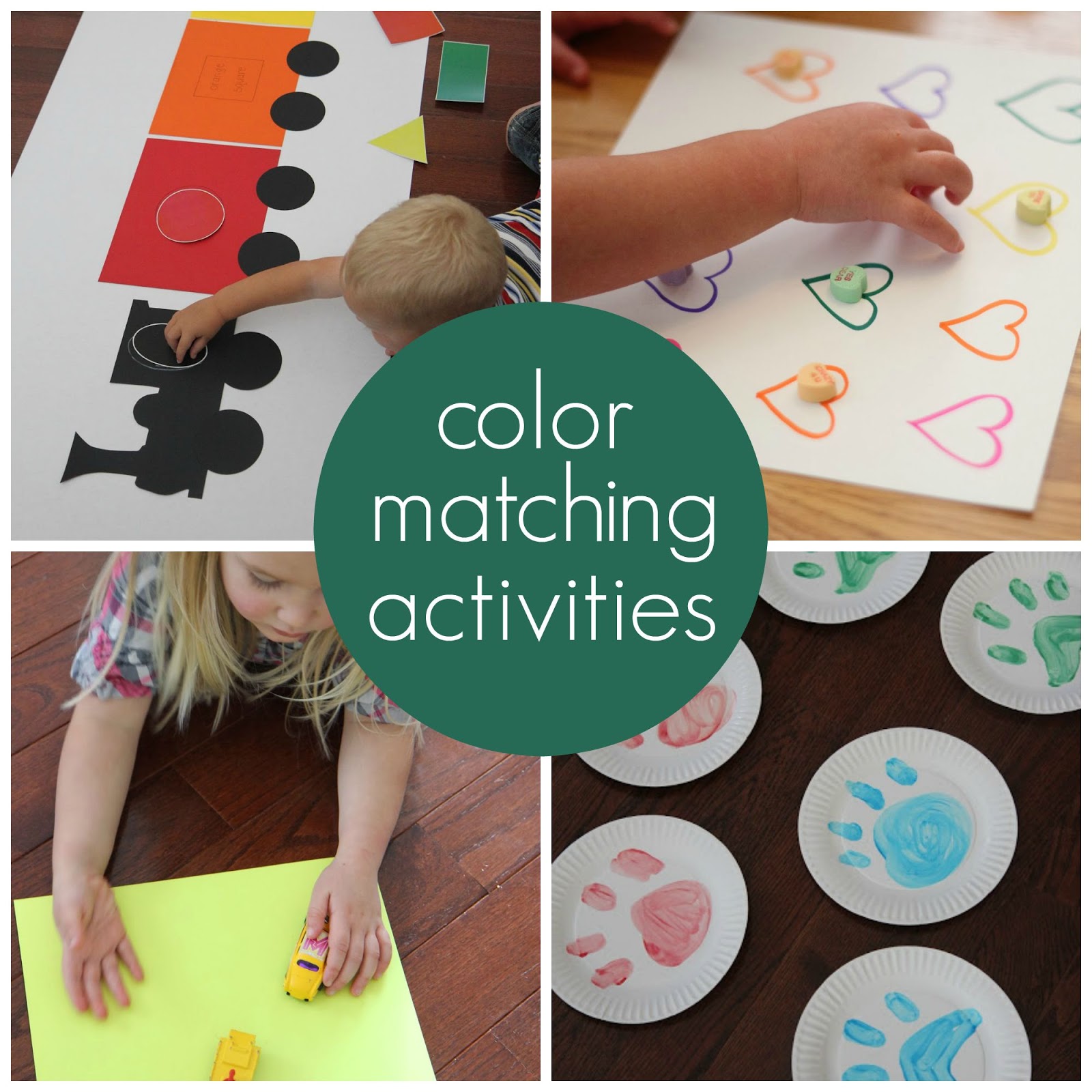 Toddler Approved Matching  Activities  for Kids