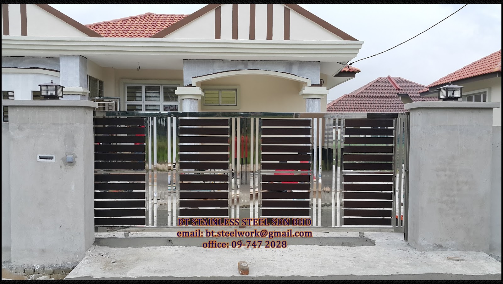 BT STAINLESS STEEL SDN BHD BT STEEL WORK CONTOH CONTOH 