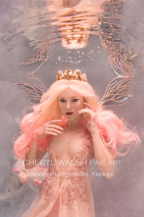 Cheryl Walsh arte fotografia subaquática surreal sonhos fashion água sereias fadas