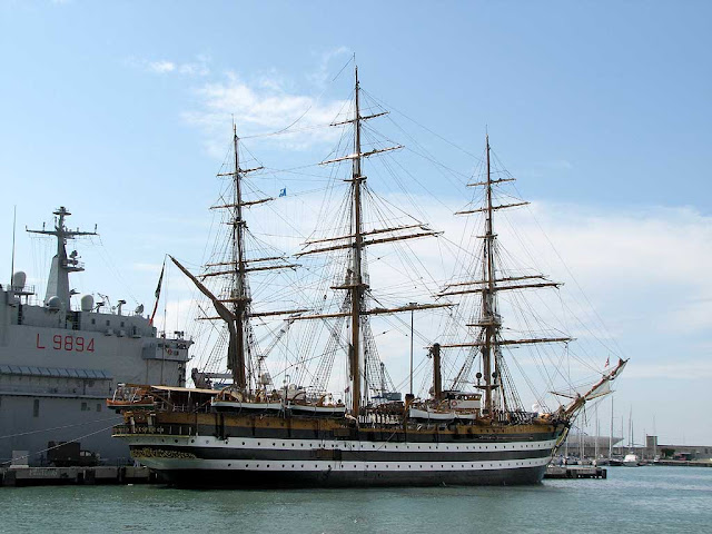 Amerigo Vespucci training ship, Livorno