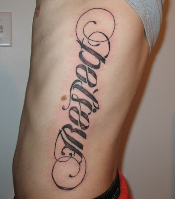 Tattoo Me Now BELIEVE side TATTOOS u like it this ambigram designs