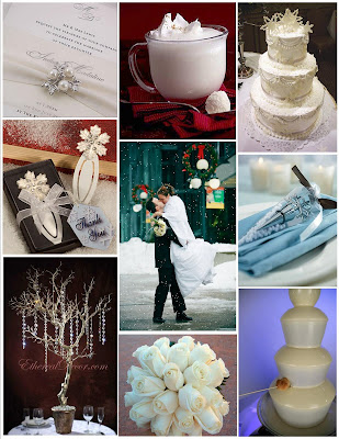 But it got me thinking a Winter White wedding would be so pretty