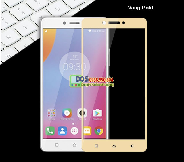 Miếng dán cường lực lenovo k6 note cho máy màn hình cong 