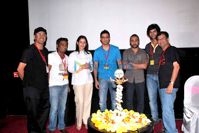 Manisha Koirala, Rahul Bose at the inaugural day of 'Kashish Film Fe!  stival' image