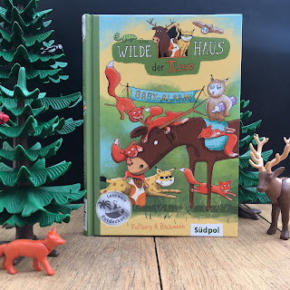 "Das Wilde Haus der Tiere - Baby-Alarm", Südpol Verlag, Rezension auf Kinderbuchblog Familienbücherei