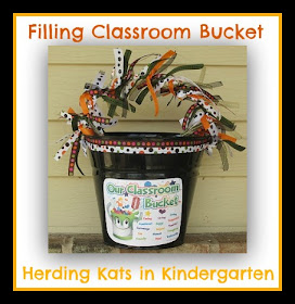 photo of: Filling Our Classroom Bucket from Herding Kats in Kindergarten (via Kindness RoundUP with RainbowsWithinReach) 