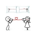 BoldLoft Say I Love You Couple Pillowcases