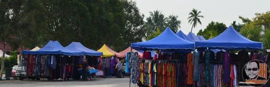 Pasar Kemboja Bandar Baharu Nan Sepi