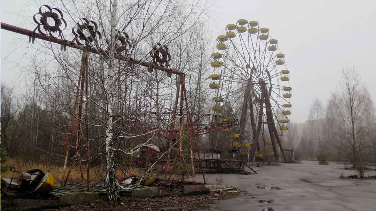 Pripyat Amusement Park, Ucrânia - lugares abandonados