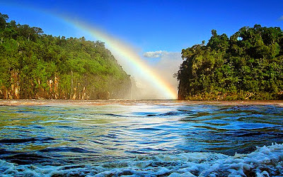 Rainbow at Parana Brazil