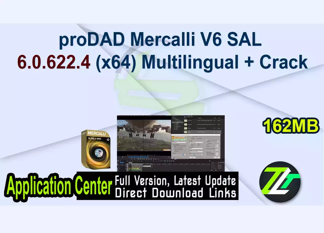 proDAD Mercalli V6 SAL 6.0.622.4 (x64) Multilingual + Crack