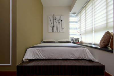 image of a small bedroom design