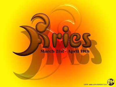 Aries : March 21 - April 19