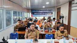 Kominfo Indragiri Hilir Gelar Rapat Evaluasi Program Smart City Tahap II 2024 Bersama OPD Terkait