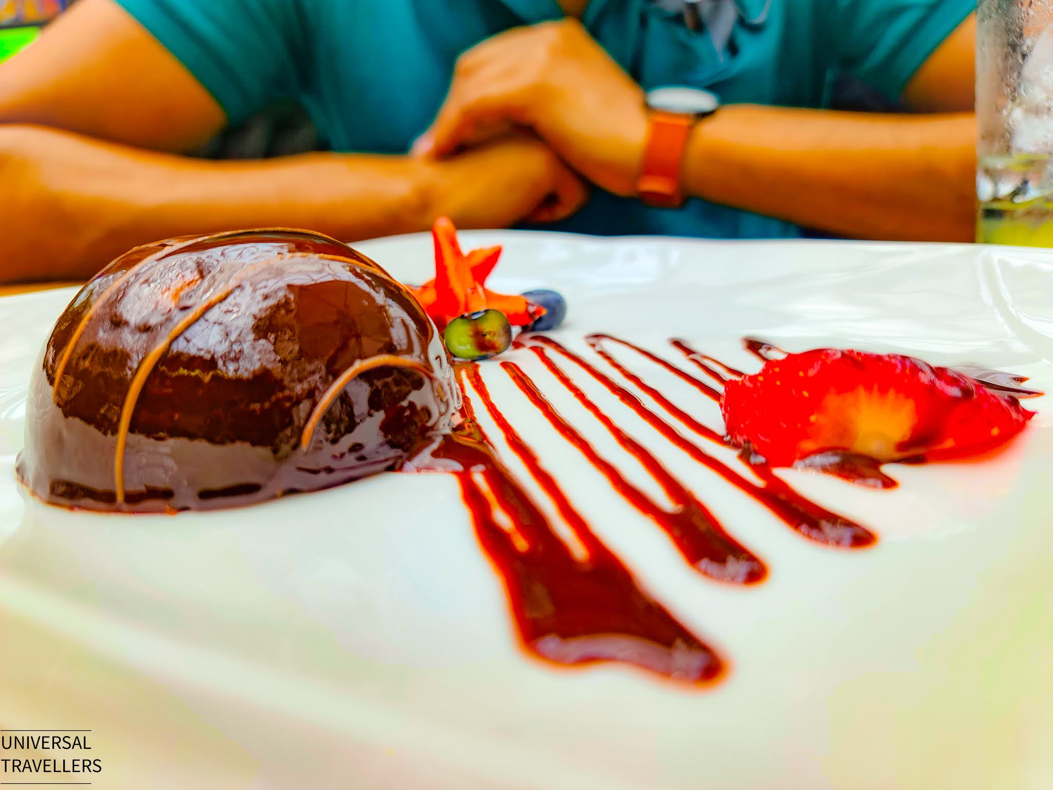 A dessert served at the Tiger Street Lab restaurant, located at level 5 inside the Jewel Changi Airport