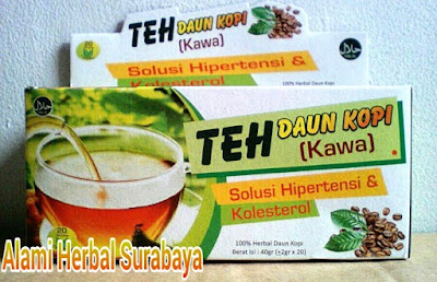 jual teh celup kopi kawa herbal kolesterol dan hipertensi di surabaya