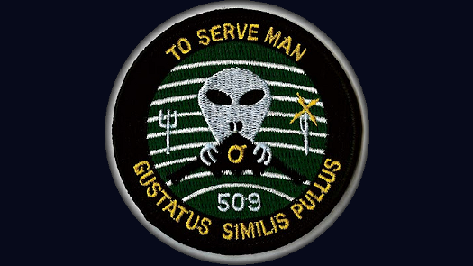 Patches reveal secret military world