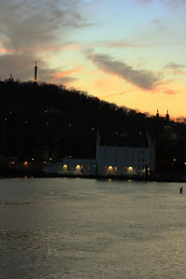 Prague - Sunset over Petrin hill