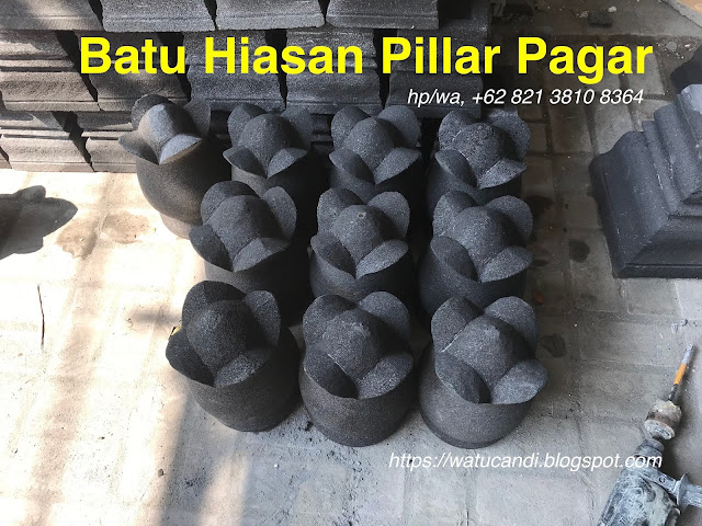 PENGRAJIN BATU PILLAR PAGAR DINDING TEMBOK BATUAN ALAM 