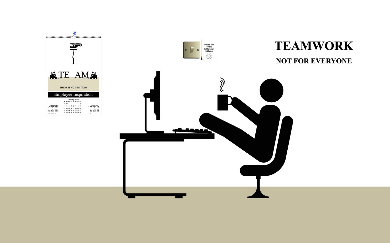 Desktop Wallpapers Download  Funny Office Illustrations for team work