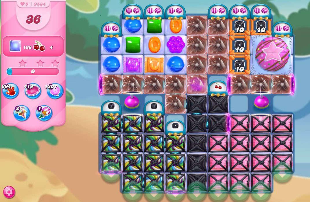 Candy Crush Saga level 9584