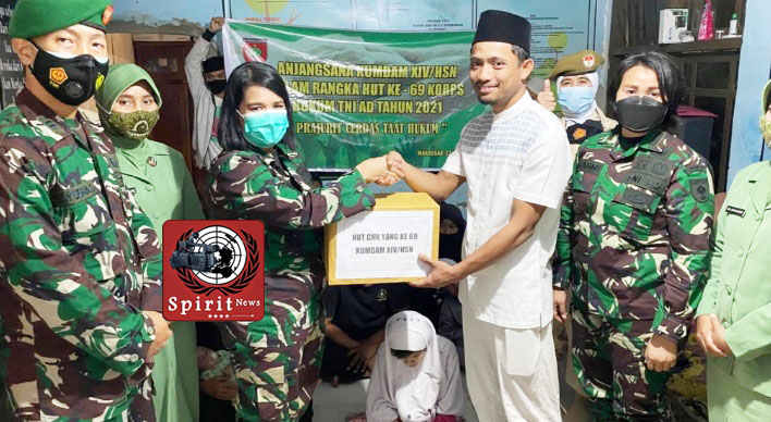 Sambut HUT ke-69 Korps Hukum TNI AD, Kumdam Hasanuddin Gelar Ajangsana