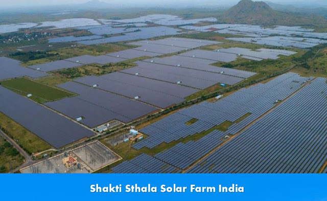 Largest Solar Power Plants: Shakti Sthala Solar Farm India