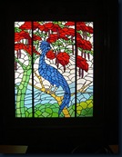 stained glass window in my classroom