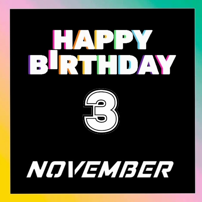 Happy Birthday 3rd November video clip free download 