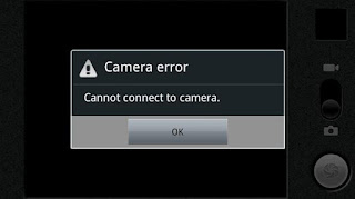 camera tidak dapat terhubung