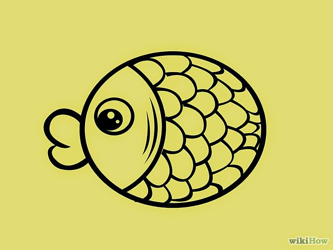 Simple Cartoon Fish