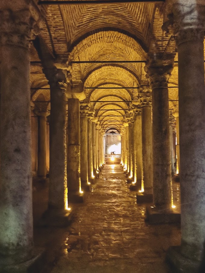 Sejarah Basilica Cisterns Di Bawah Bumi Turki