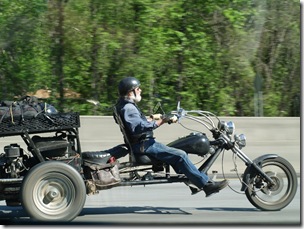 These two trikes were on their way to Soth Carolina