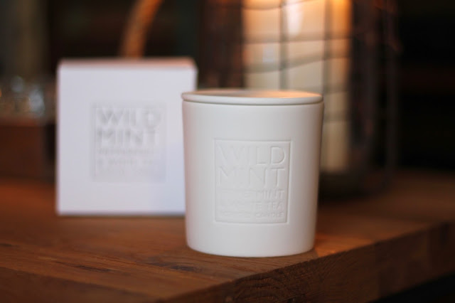 The White Company Wild Mint, Peppermint and White Tea Candle Review