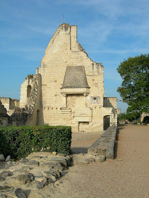 Chinon, sala do encontro de Carlos VII com Santa Joana d'Arc, castelos medievais