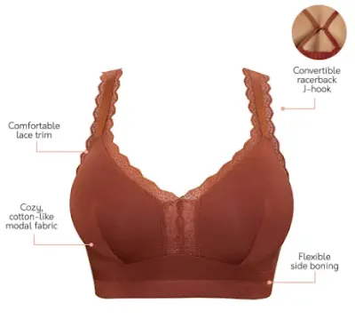 Wireless 36B Bras for a Seamless and Supportive Look