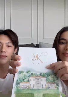 Wedding Invitation of Mark Prin and Kimberley Ann Woltemas