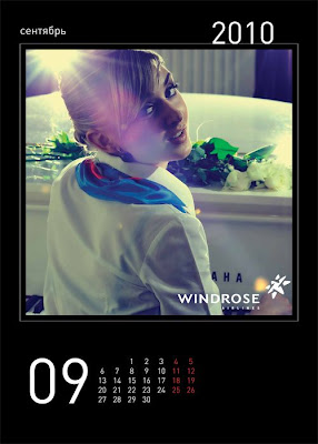 Windrose Airlines 2010 Hot Calender 