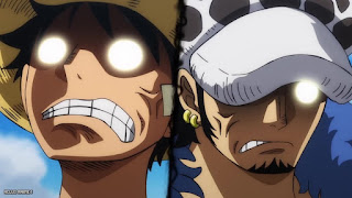 ワンピース アニメ ワノ国編 最終回 1085話 ルフィ トラ男 ONE PIECE Episode 1085